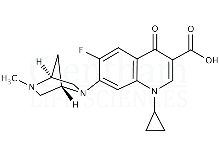 Structure for Danofloxacin