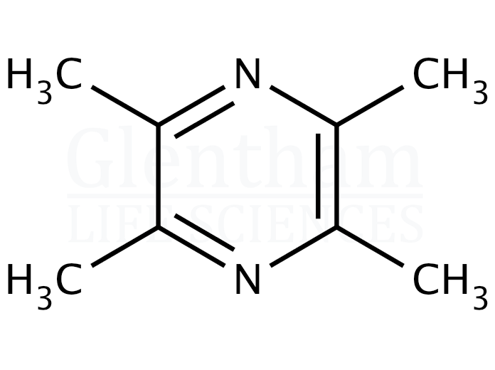 2,3,5,6-Tetramethylpyrazine Structure