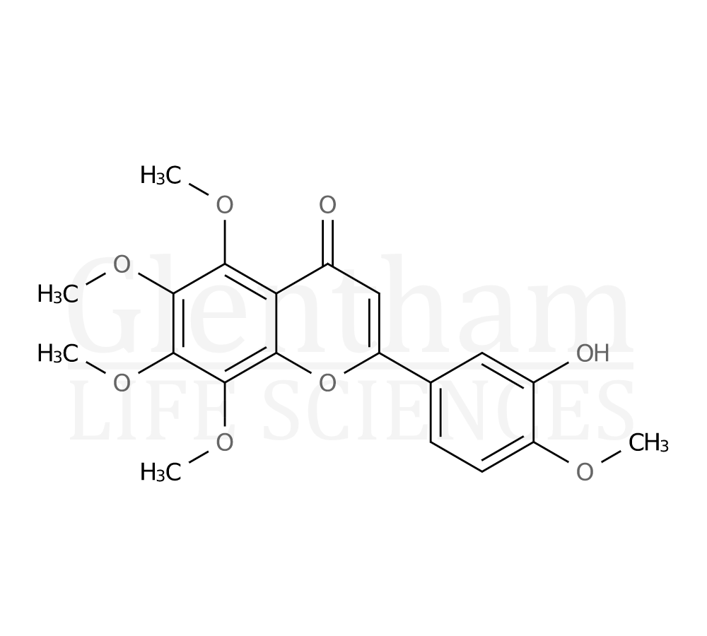 3''-Demethylnobiletin Structure