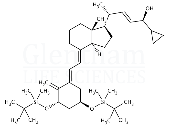 Strcuture for Bis-O-(tert-butyldimethylsilyl)-trans-calcipotriol