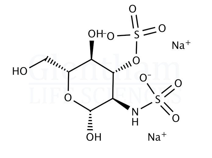D-Glucosamine-2-N,3-O-disulphate disodium salt Structure