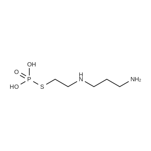 Structure for Amifostine trihydrate