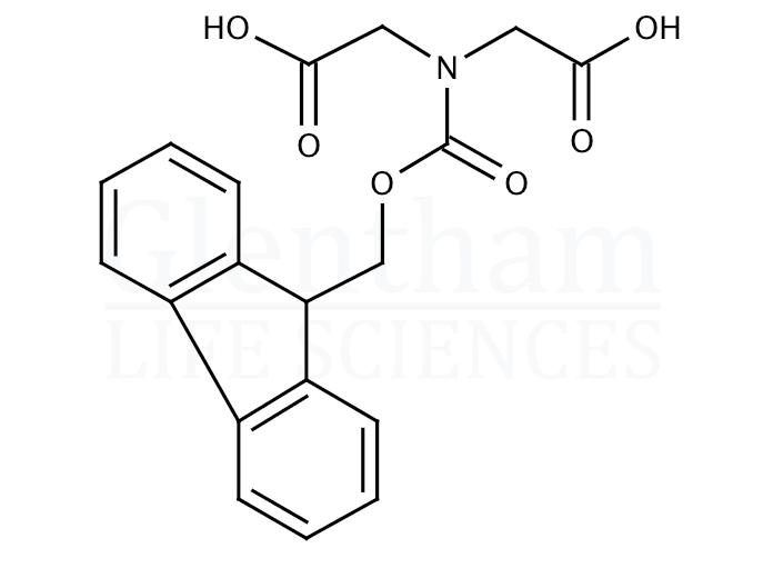 N-Fmoc-iminodiacetic acid  Structure