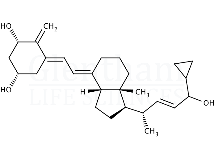 Calcipotriol, anhydrous Structure