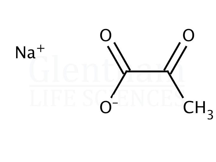 Strcuture for Sodium pyruvate