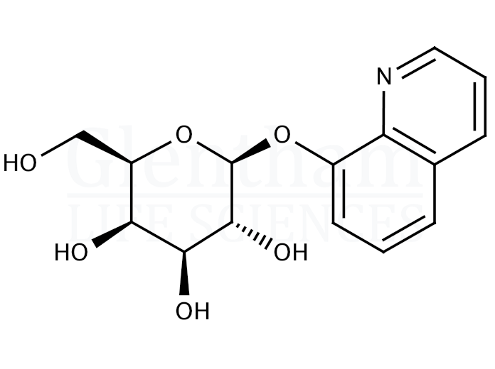 8-Hydroxyquinoline-b-D-galactopyranoside Structure