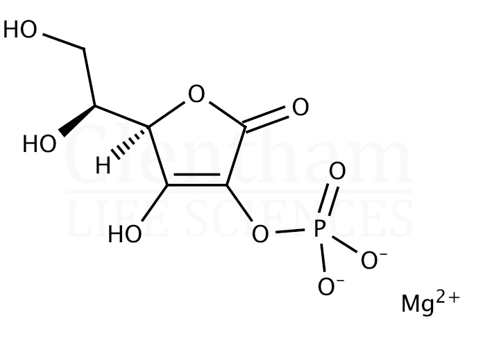 Structure for L-Ascorbic acid 2-phosphate sesquimagnesium salt hydrate