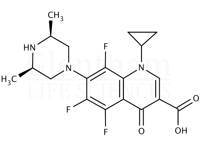 Orbifloxacin Structure