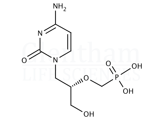 Structure for Cidofovir, anhydrous (113852-37-2)