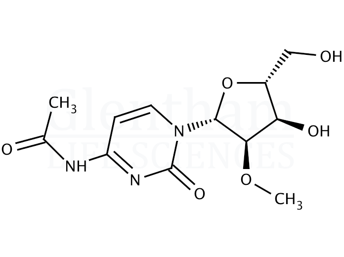 N4-Acetyl-2''-O-methylcytidine Structure