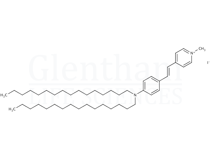 4-(p-Dihexadecylaminostyryl)-N-methylpyridinium iodide Structure