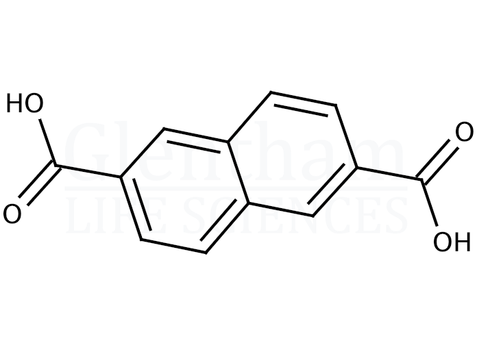2,6-Naphthalenedicarboxylic acid Structure