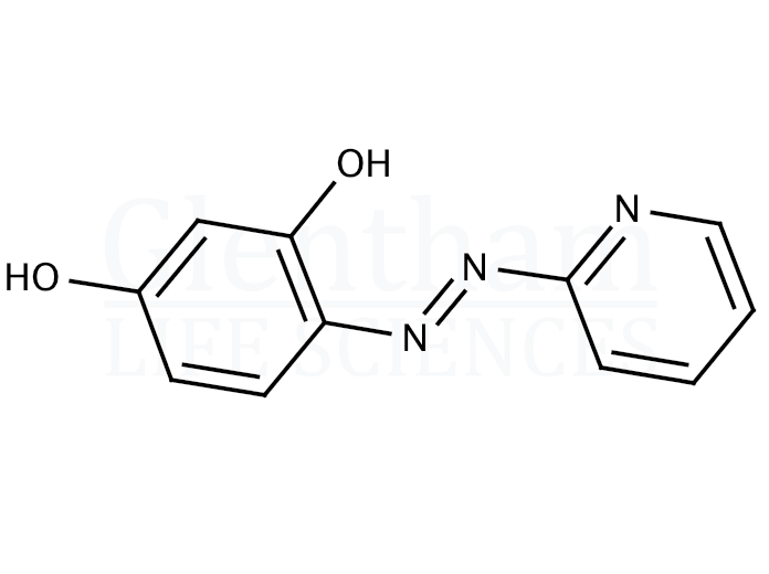 4-(2-Pyridylazo)resorcinol Structure