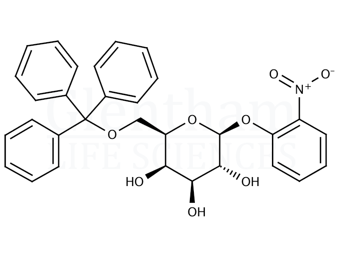2-Nitrophenyl 6-O-trityl-b-D-galactopyranoside Structure