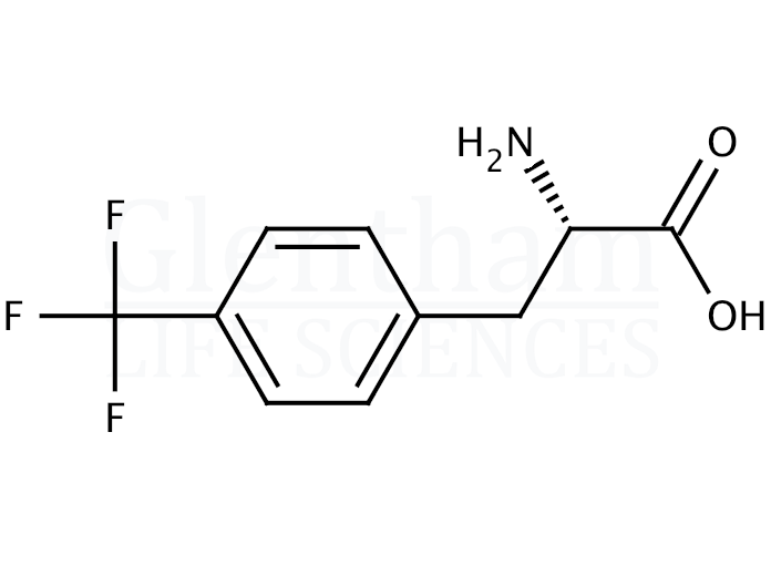 4-(Trifluoromethyl)-L-phenylalanine Structure