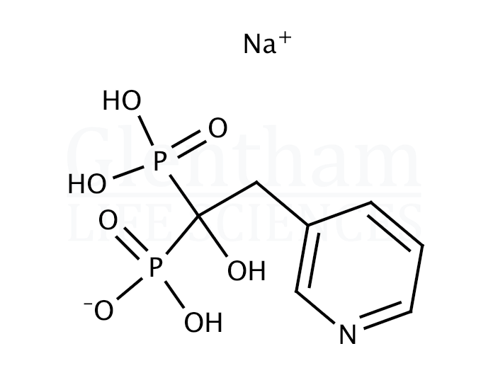 Risedronate sodium salt, USP grade Structure