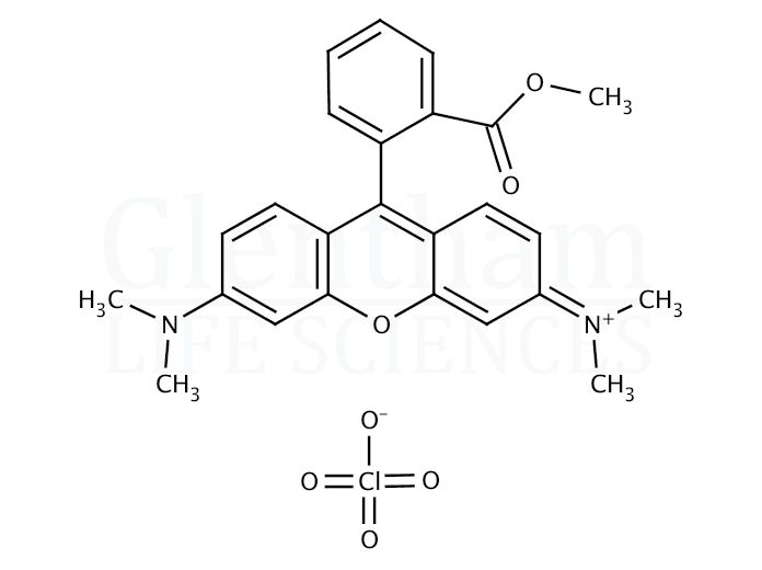 Tetramethylrhodamine methyl ester perchlorate Structure