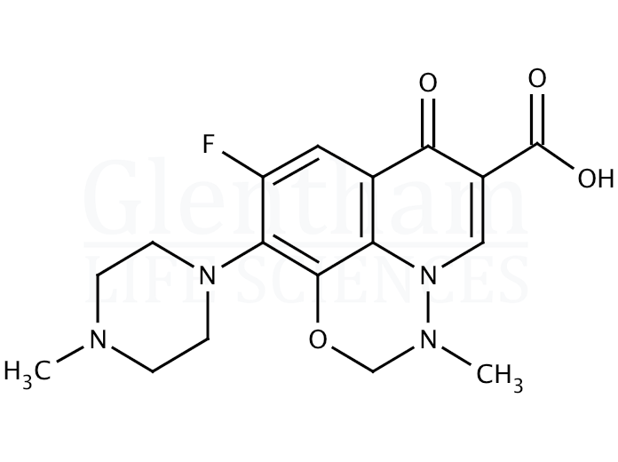 Structure for Marbofloxacin (115550-35-1)