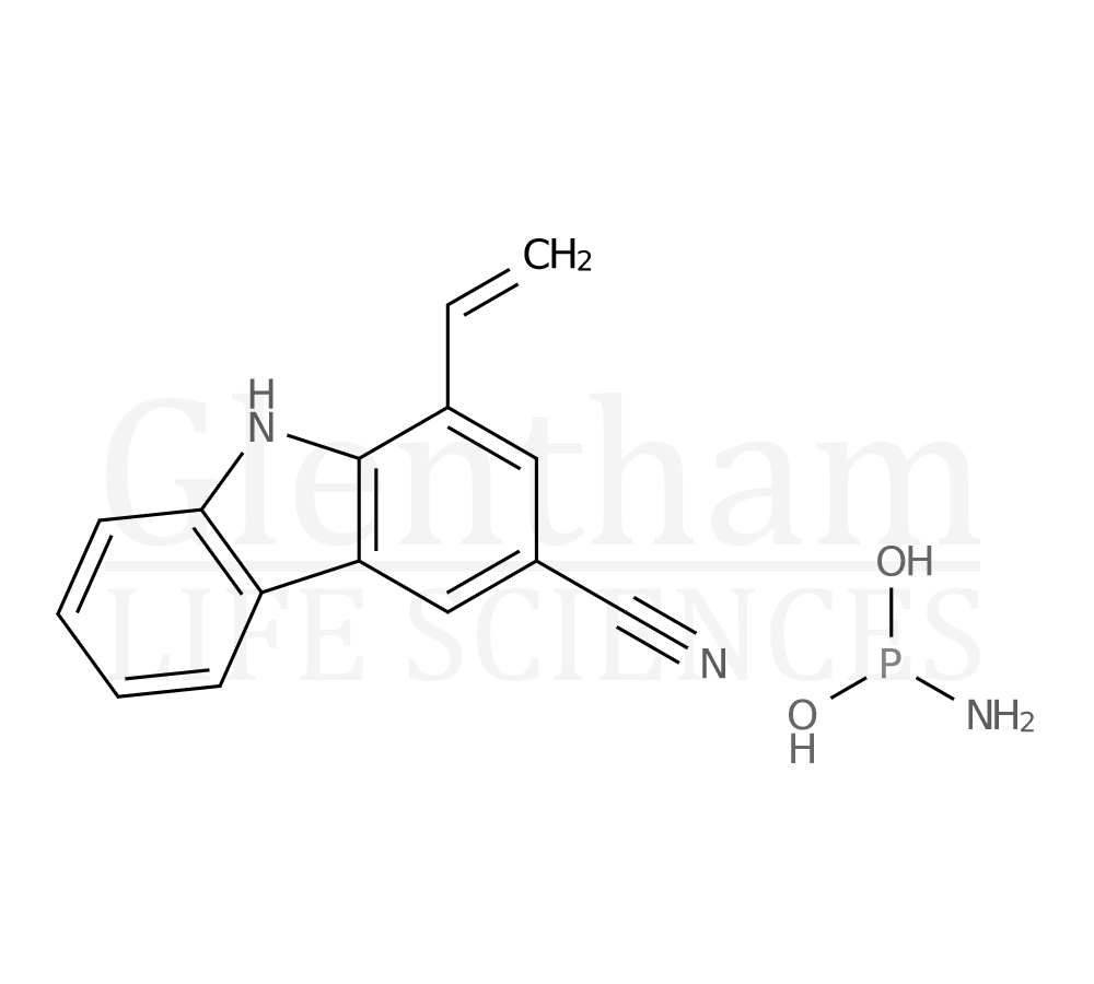 3-Cyanovinylcarbazole phosphoramidite Structure