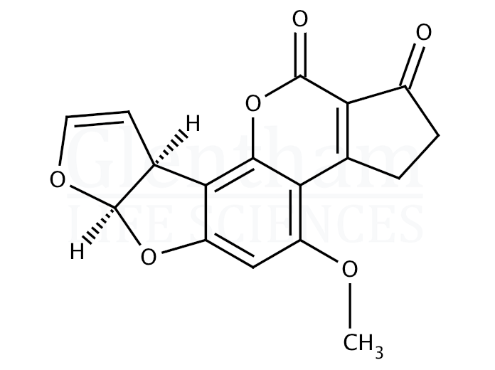 Structure for Aflatoxin B1 (1162-65-8)