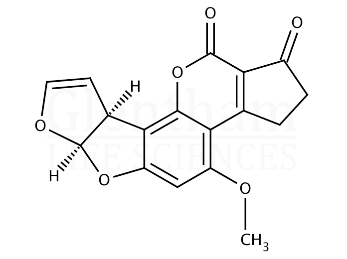 Structure for Aflatoxin B1