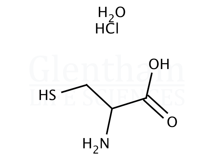 Structure for DL-Cysteine hydrochloride monohydrate