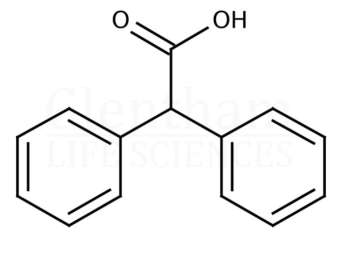 Diphenylacetic acid Structure