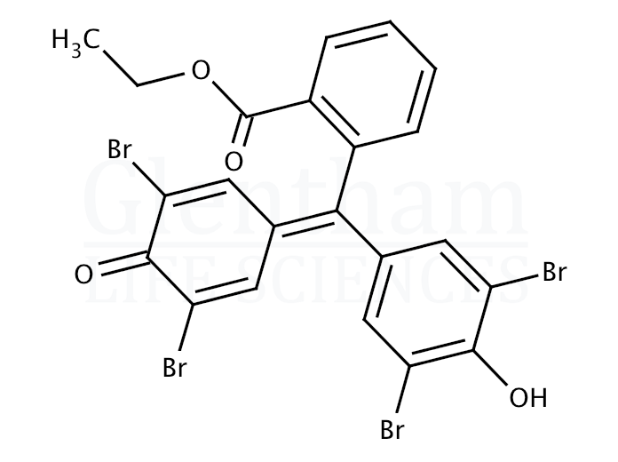 Large structure for  3'',3'''',5'',5''''-Tetrabromophenolphthalein ethyl ester  (1176-74-5)