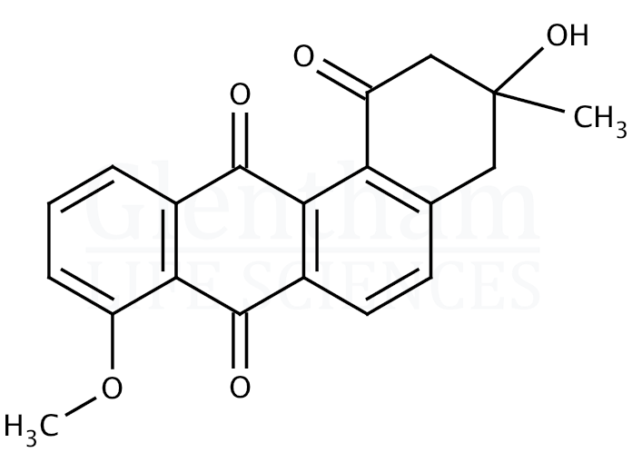 Structure for 6-Deoxy-8-O-methylrabelomycin