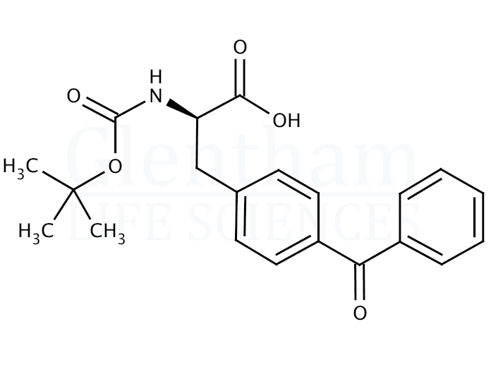 Structure for Boc-D-Bpa-OH  