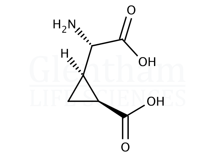 2S,3R,4S)-α-(Carboxycyclopropyl)glycine Structure