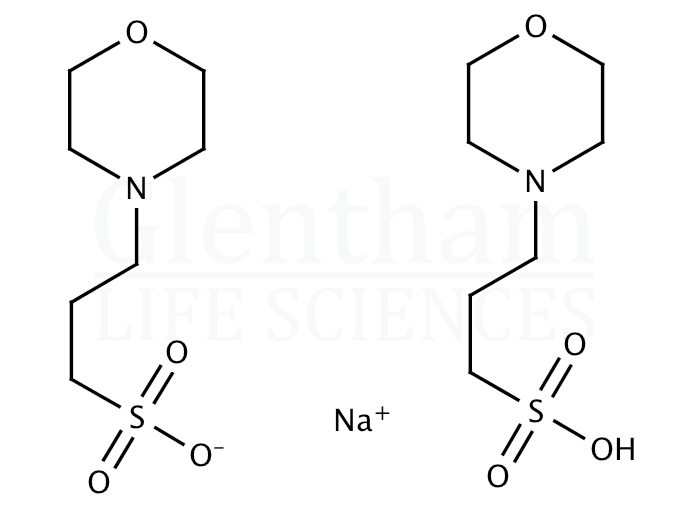 Structure for MOPS hemisodium salt