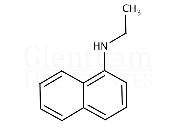 N-Ethyl-1-naphthylamine Structure