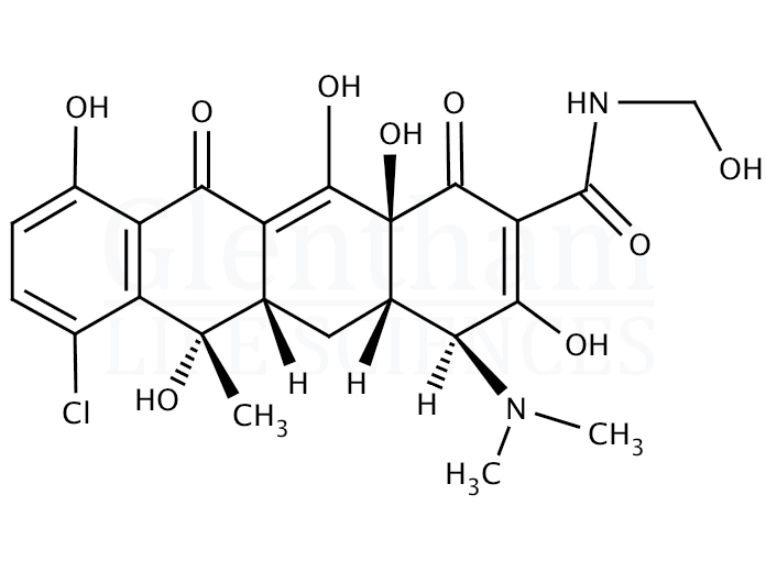 Structure for Clomocycline (1181-54-0)