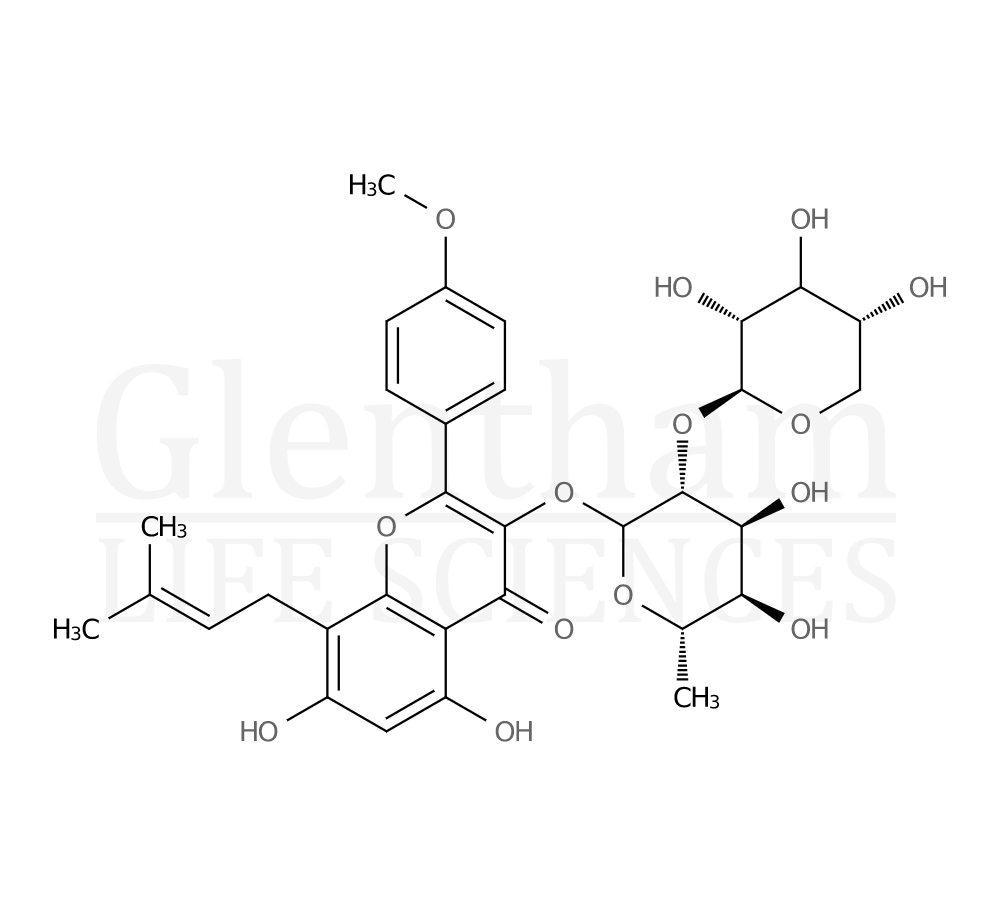Structure for  Sagittatosdie B  (118525-36-3)