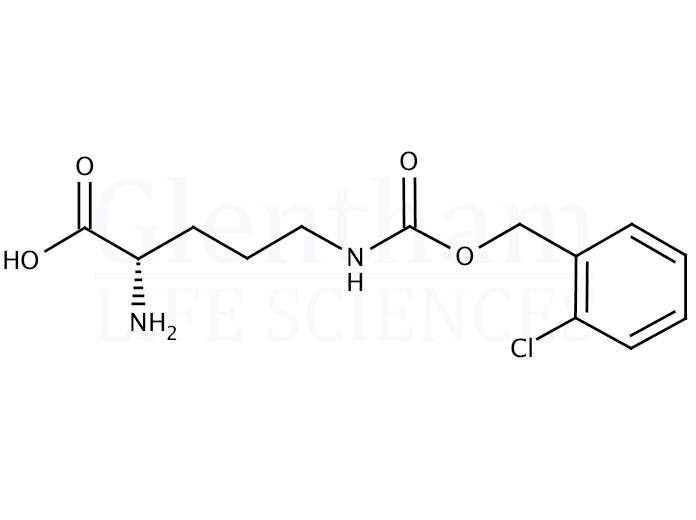 Structure for  H-Orn(2-Cl-Z)-OH  (118553-99-4)