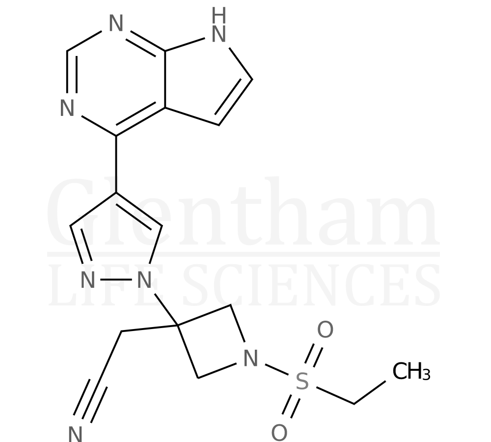 Structure for Baricitinib (1187594-09-7)