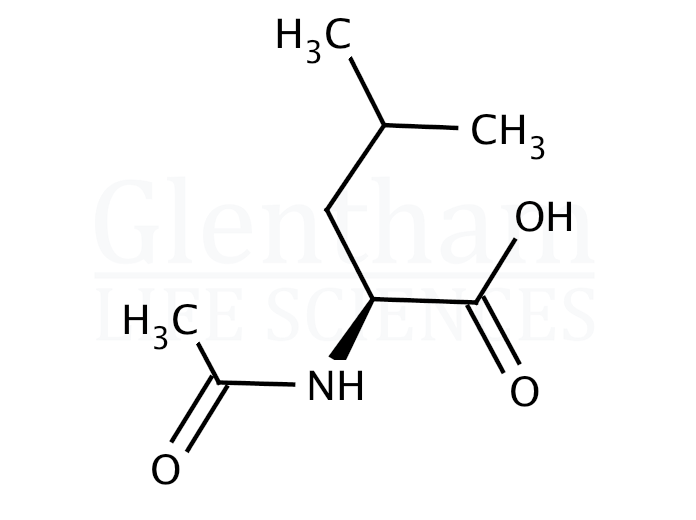 N-Acetyl-L-leucine Structure