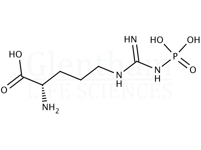 Phospho-L-arginine trisodium salt Structure
