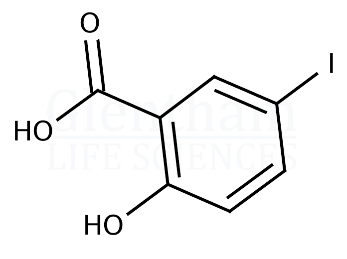 Structure for 5-Iodosalicylic acid