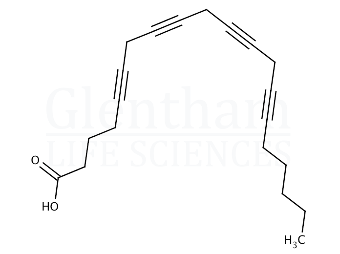 5,8,11,14-Eicosatetraynoic acid Structure