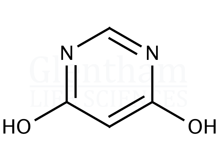4,6-Dihydroxypyrimidine Structure
