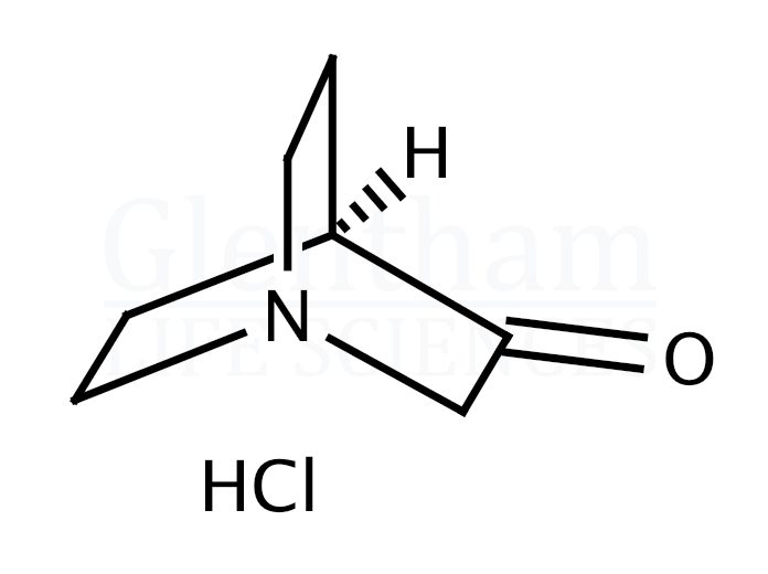 Structure for 3-Quinuclidone hydrochloride (1193-65-3)
