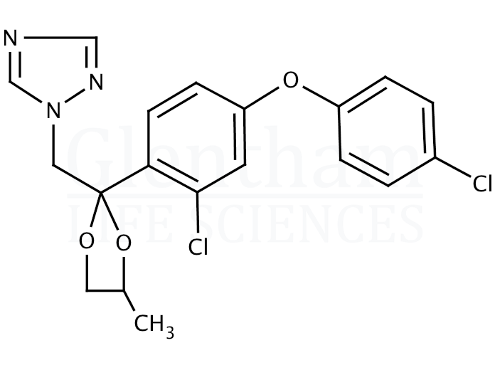 Structure for  Difenoconazole  (119446-68-3)