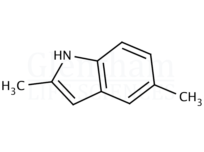 Structure for 2,5-Dimethylindole