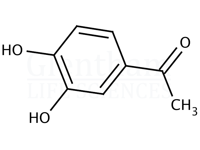 3'',4''-Dihydroxyacetophenone Structure