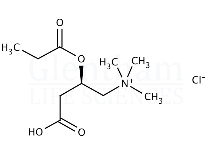 (R)-Propionyl carnitine chloride Structure