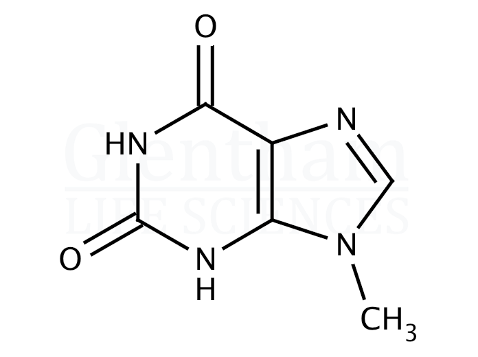 Structure for 9-Methylxanthine