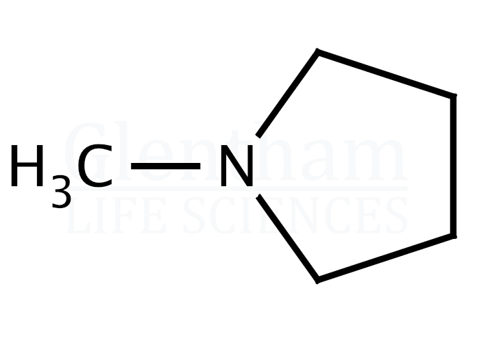 Structure for  1-Methylpyrrolidine  (120-94-5)