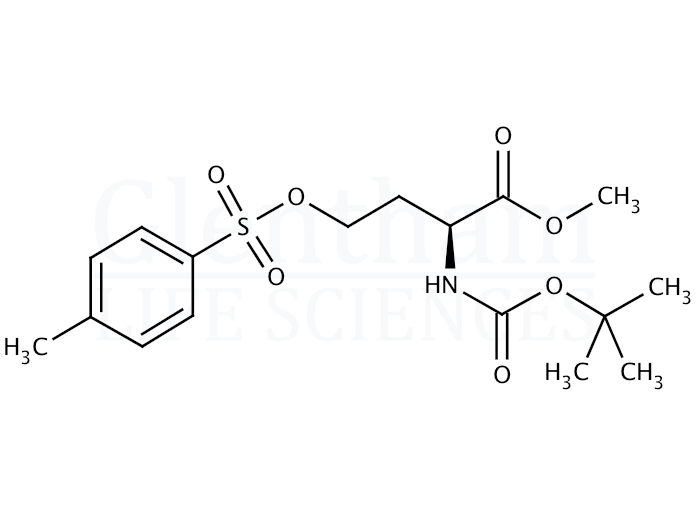 Structure for (S)-N-Boc-L-homoserine methyl ester 4-methylbenzenesulfonate